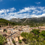 Mallorca Island, village view