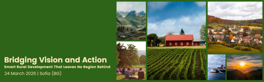 Event banner for the Bridging Vision and Action event in Sofia